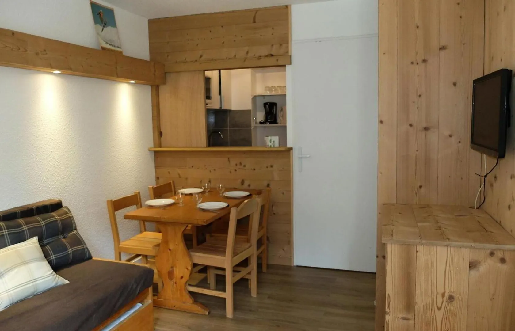 Residence Rond Point Des Pistes B - Appartement Confortable-Proches De Pistes-Balcon Mae-4604 ティニュ フランス